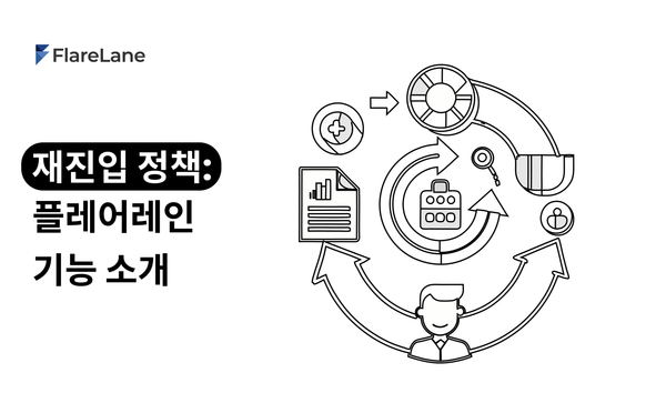 "재진입 정책: 플레어레인 기능 소개" 문구가 쓰여진 이미지.