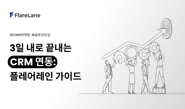 3일 내로 끝내는 CRM 연동: 플레어레인 도입 가이드